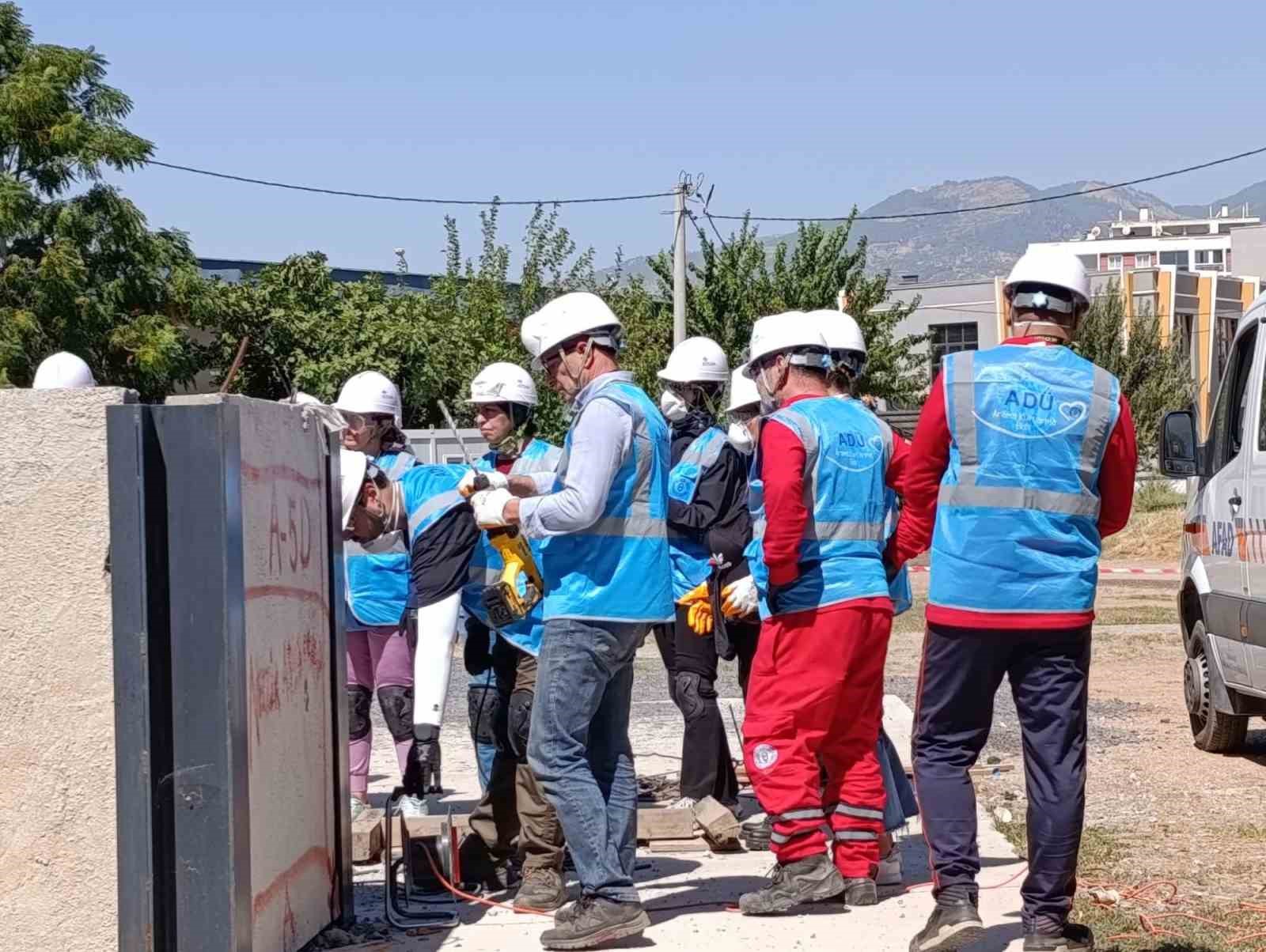 AD&Uuml; afetlere karşı hazırlığını g&uuml;&ccedil;lendiriyor