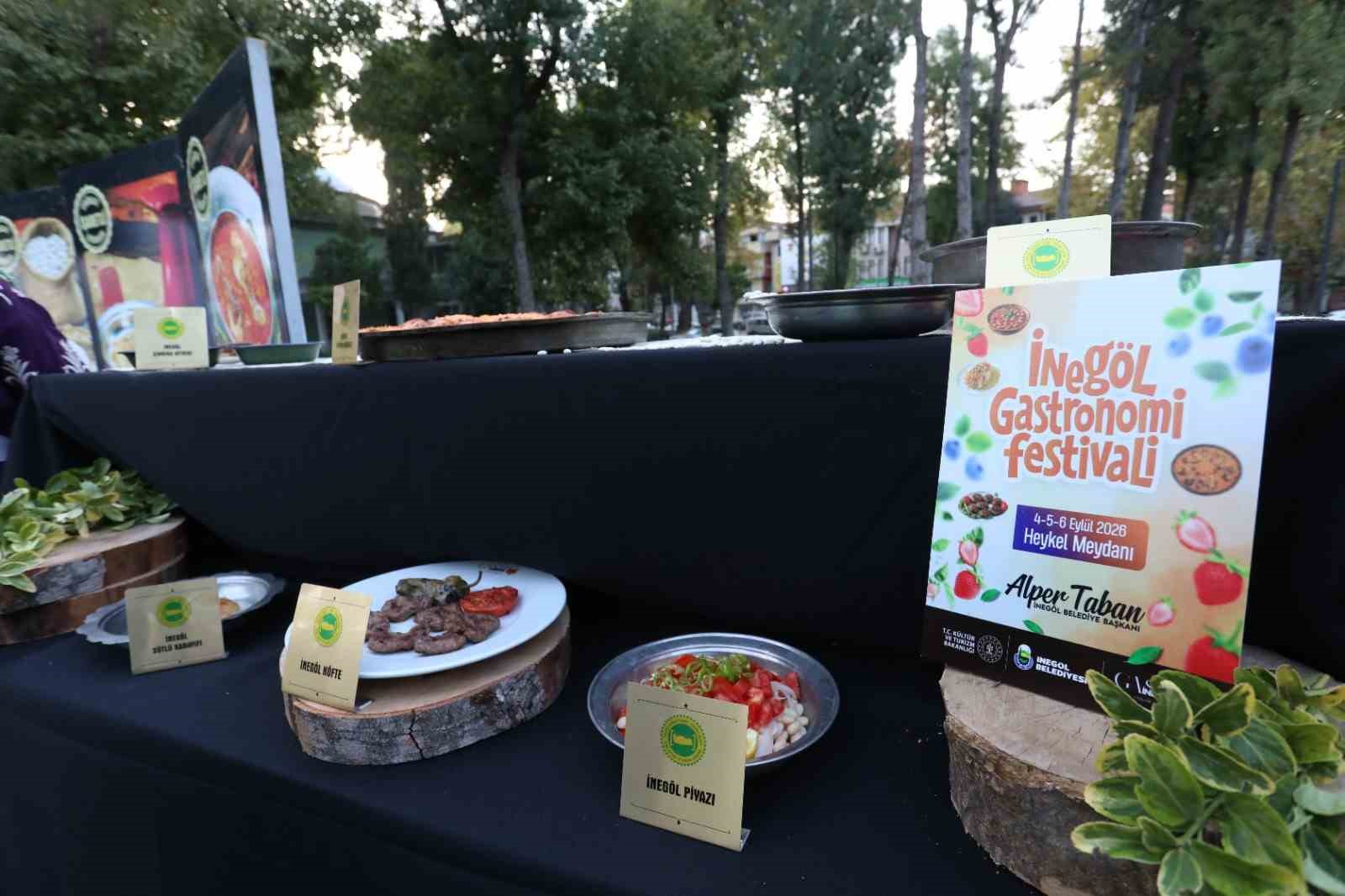 İnegöl Gastronomi Festivali başlıyor