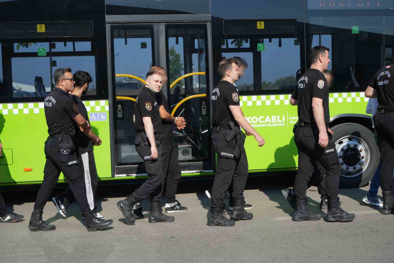 6,6 milyar liralık para trafiğinin 119 şüphelisi adliyeye sevk edildi