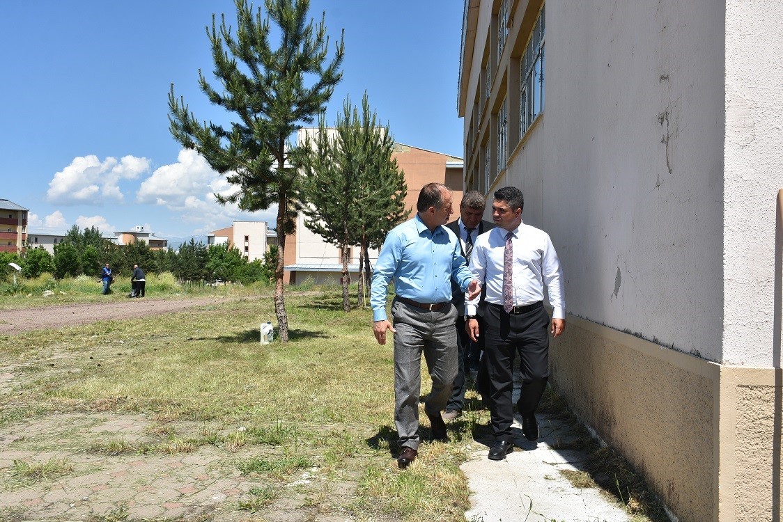 Erzurum GSİM&rsquo;de tesis atağı hız kesmiyor