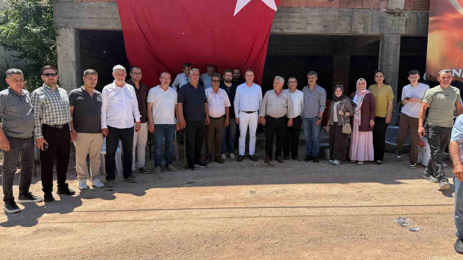 Söğütalan Köyünde hayır yemeği düzenlendi