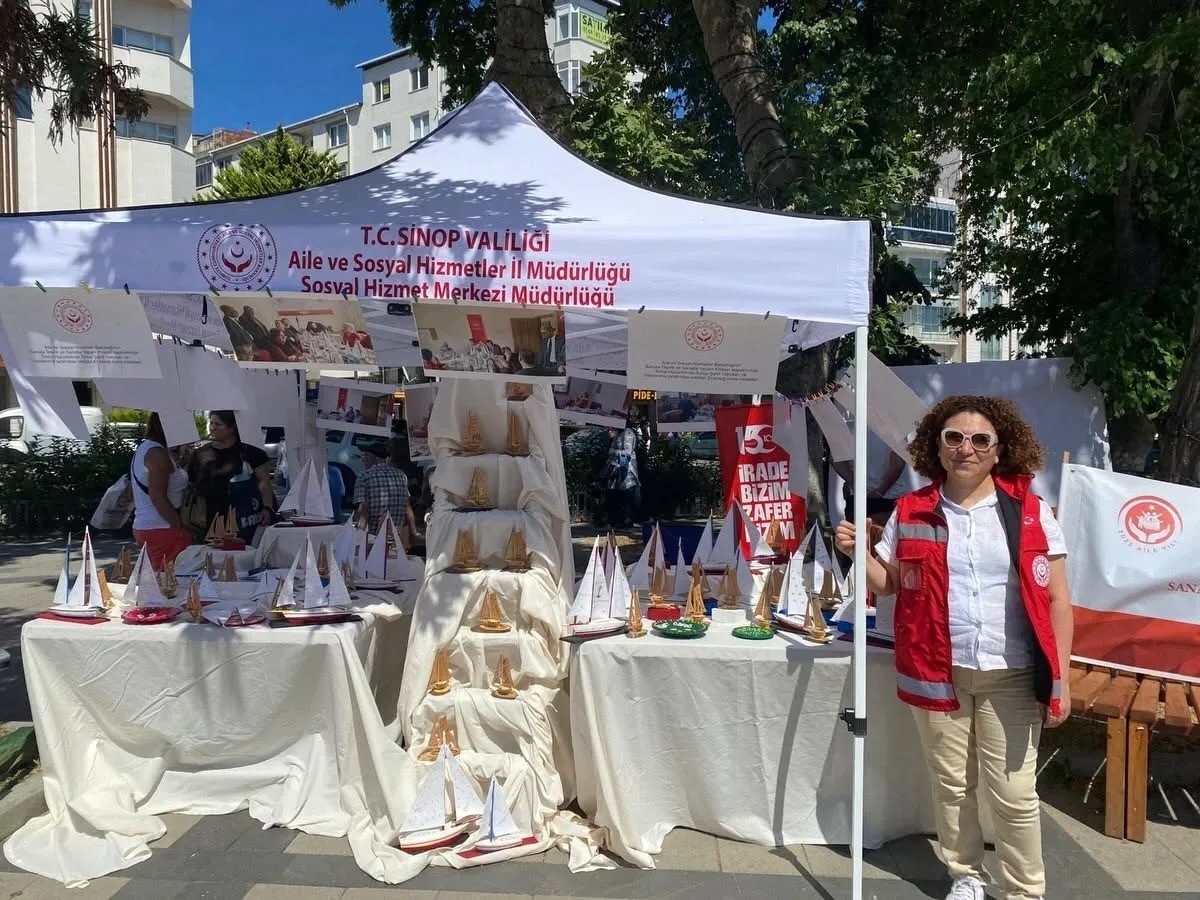 Sinop’ta anlamlı proje sergiye dönüştü