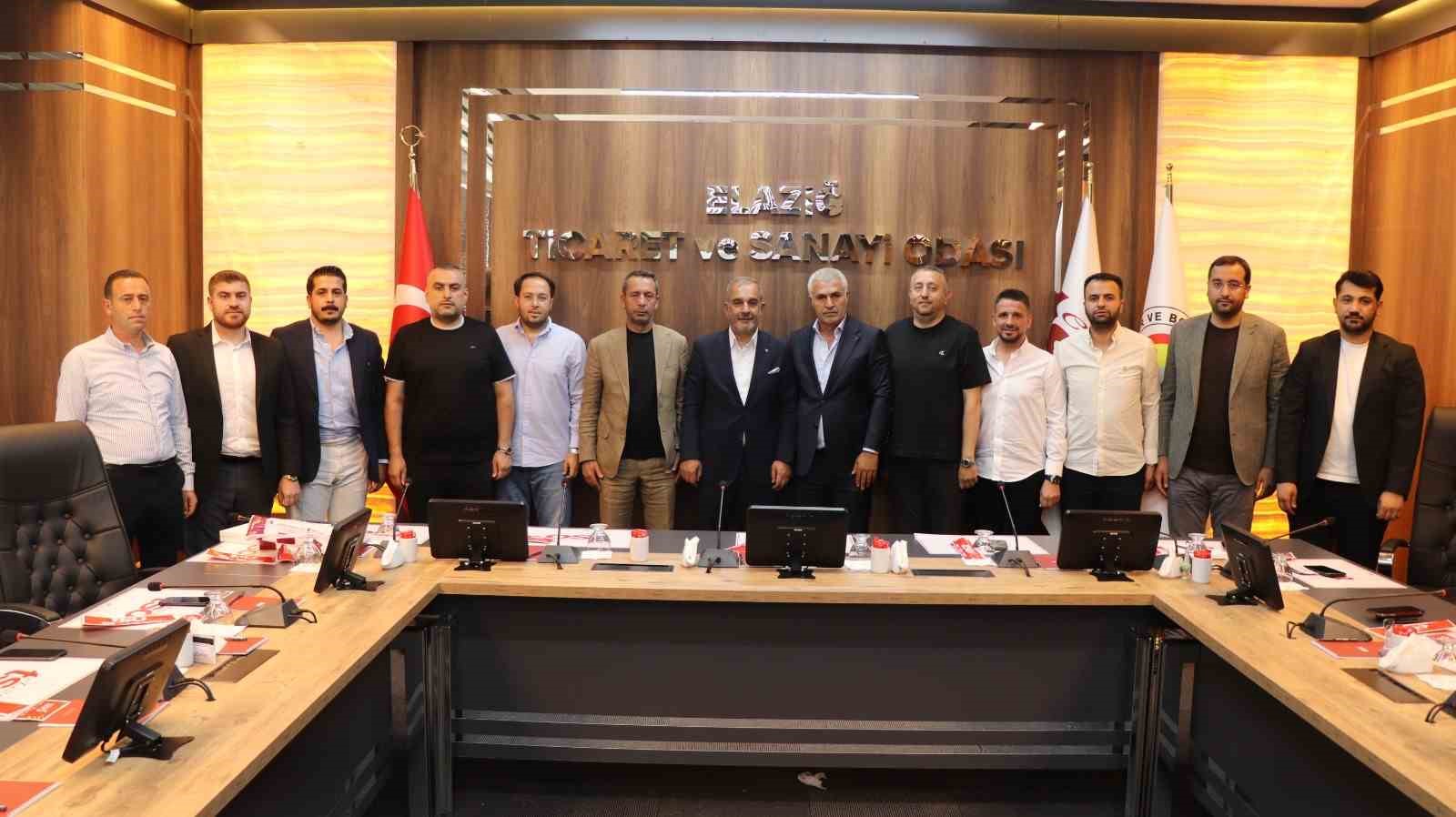 Elazığ TSO Başkanı Alan, "Elazığspor, kırmızı çizgimizdir"