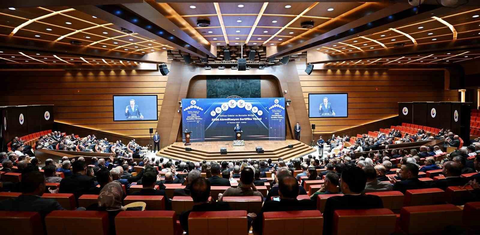 ETSO, TOBB akreditasyon sisteminde 5 yıldızlı oda stat&uuml;s&uuml;ne y&uuml;kseldi