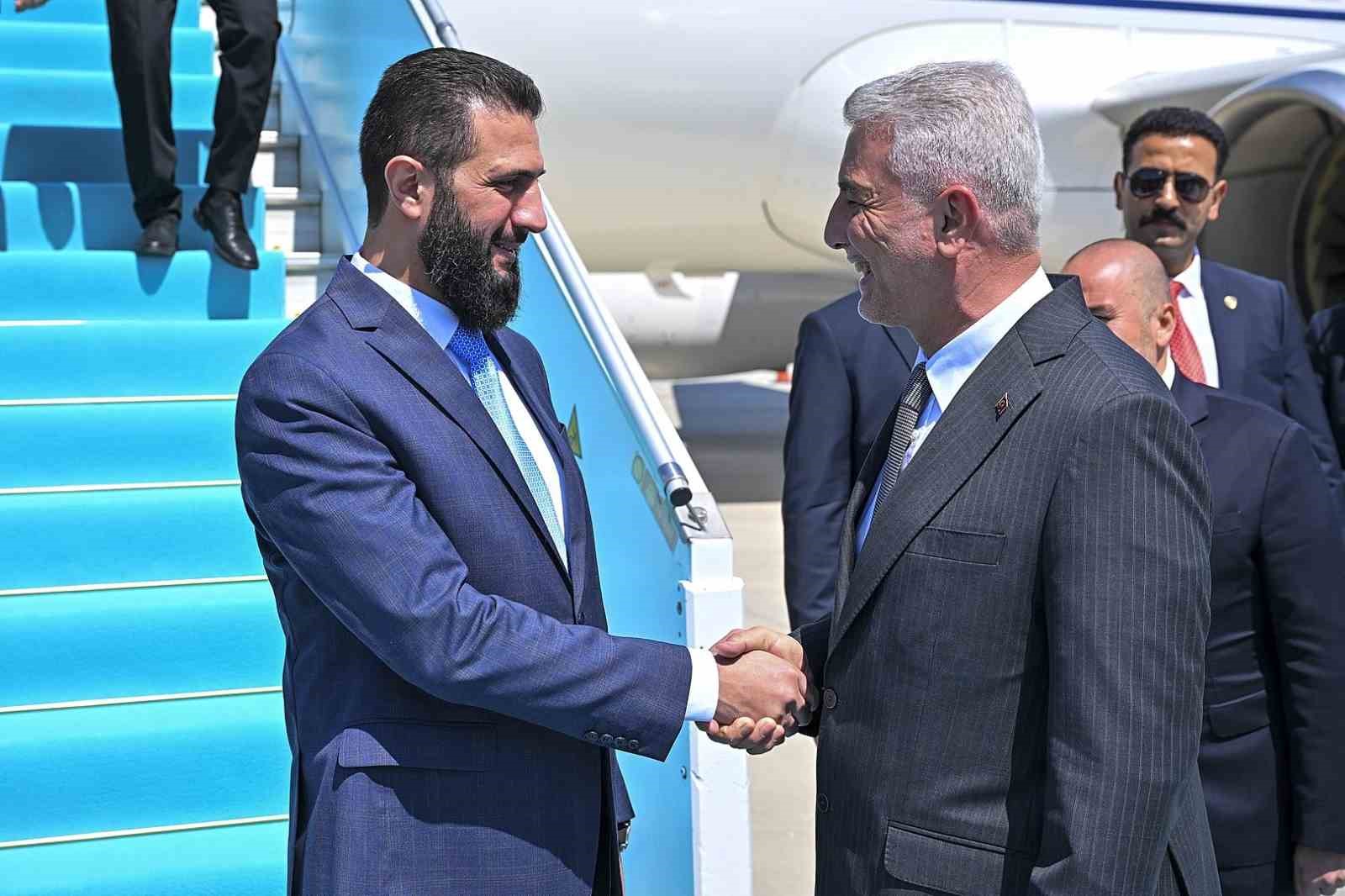 Suriye Cumhurbaşkanı Şara Ankara’da