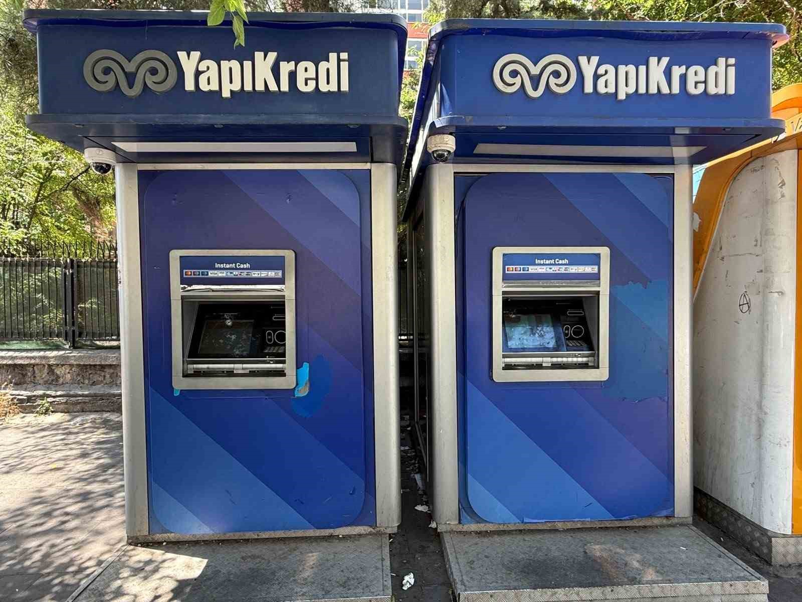 Diyarbakır’da Yapı Kredi Bankası ATM’si kurşunlandı