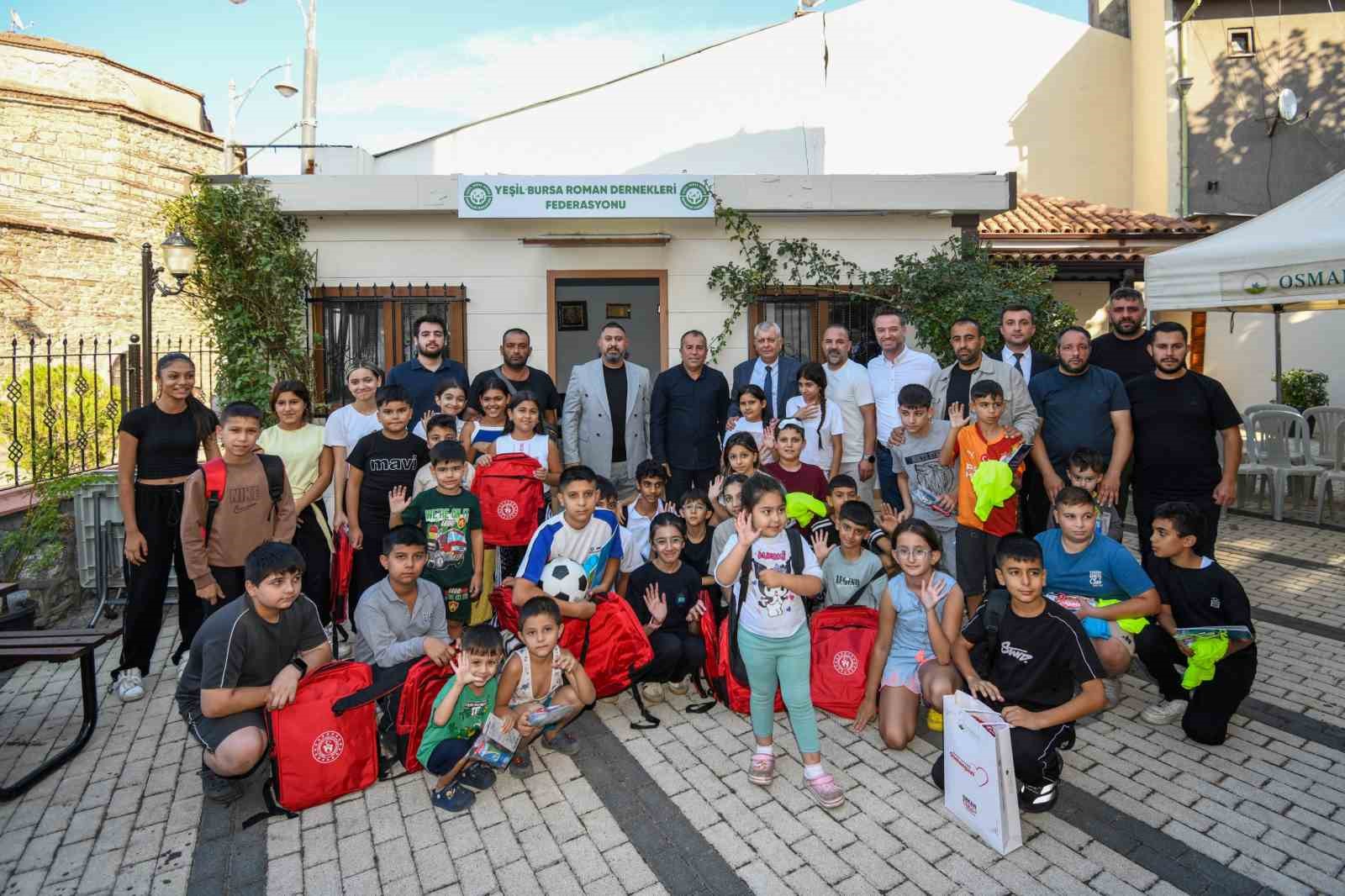 Osmangazi’de çocukların yüzünü güldüren buluşma