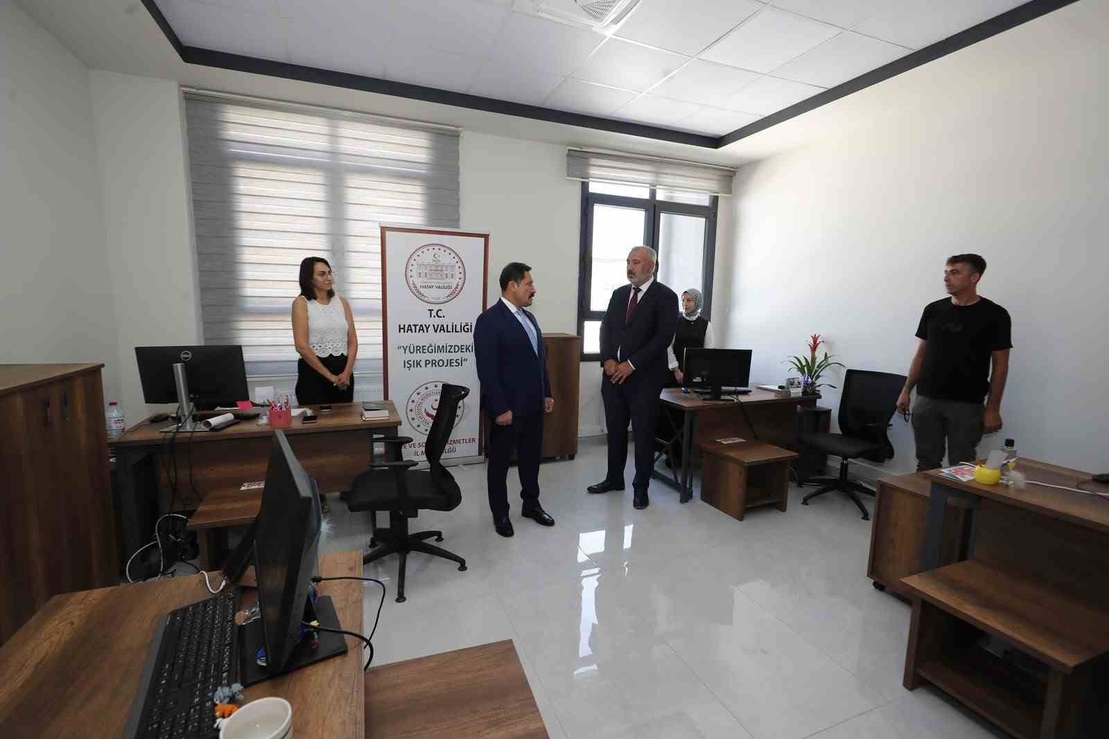Yapımı tamamlanan Aile ve Sosyal Hizmetler il m&uuml;d&uuml;rl&uuml;ğ&uuml; binası hizmete a&ccedil;ıldı