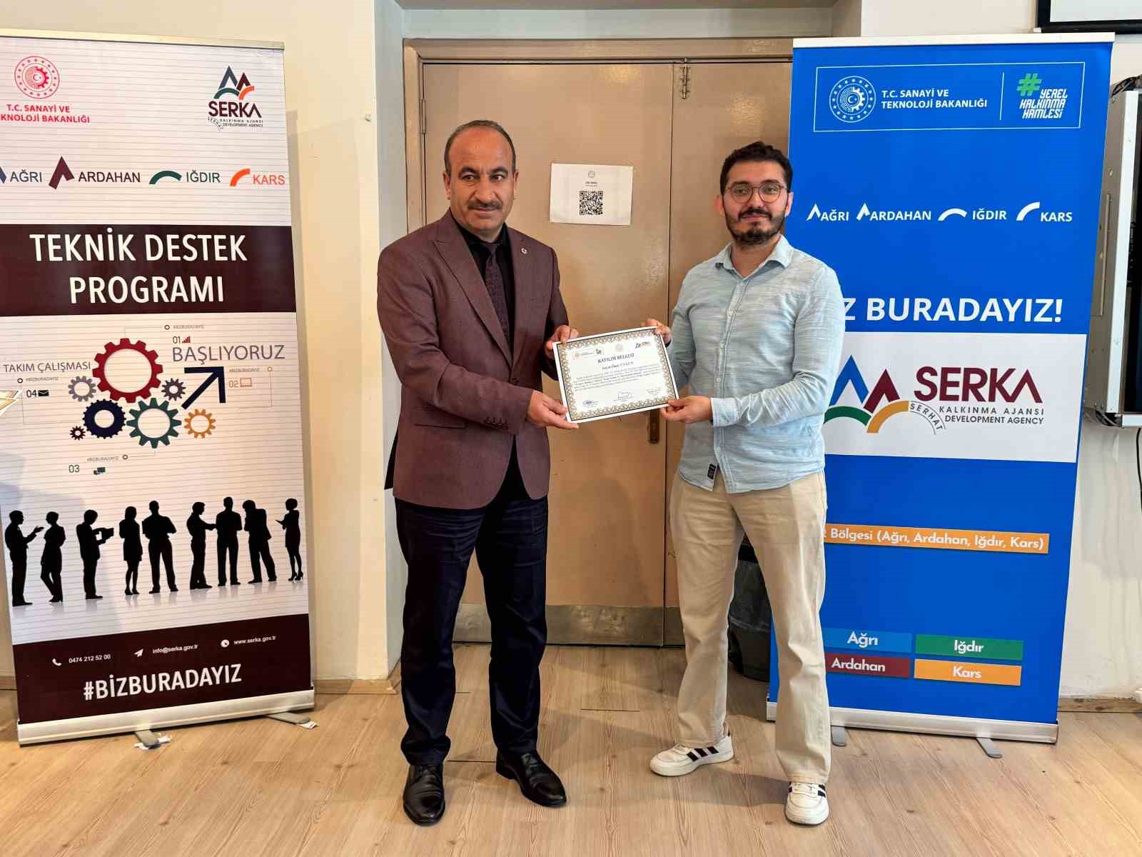 SERKA’dan uygulamalı proje hazırlama eğitimine destek