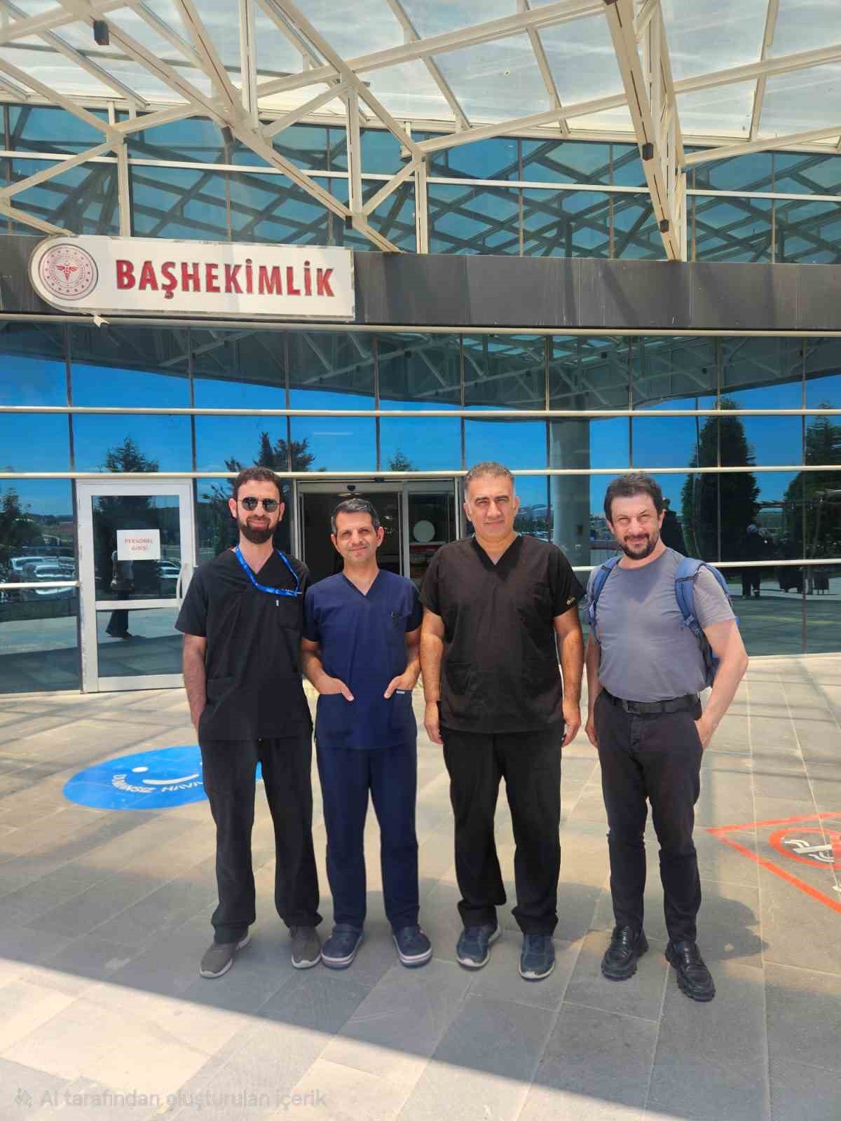 Bilecik’te kalpteki doğuştan delik ameliyatsız kapatıldı