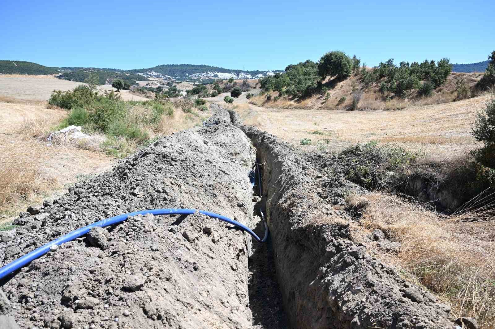 Eski su hattı tarihe karışıyor