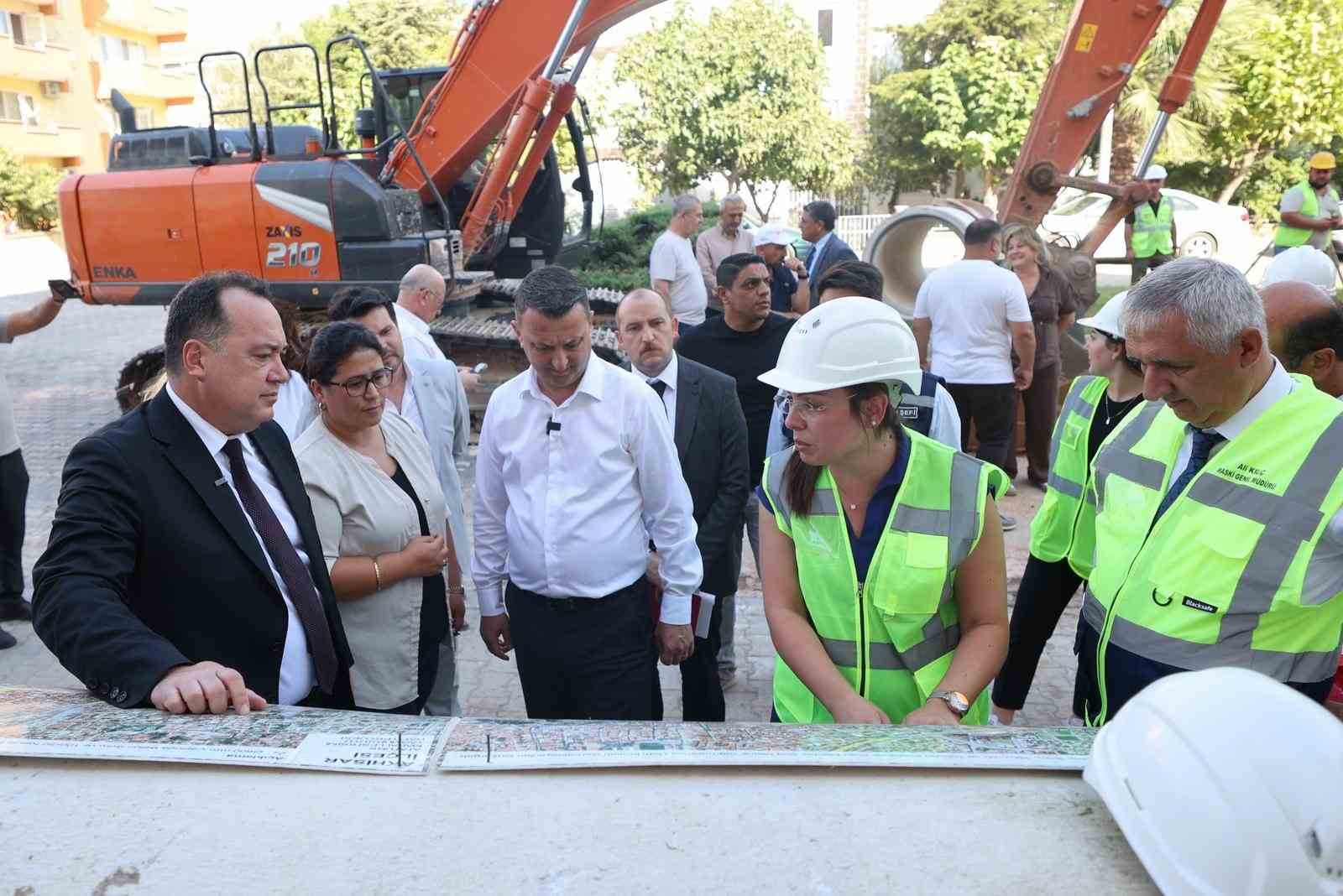 Akhisar’da yağmur suyu kabusu sona erecek
