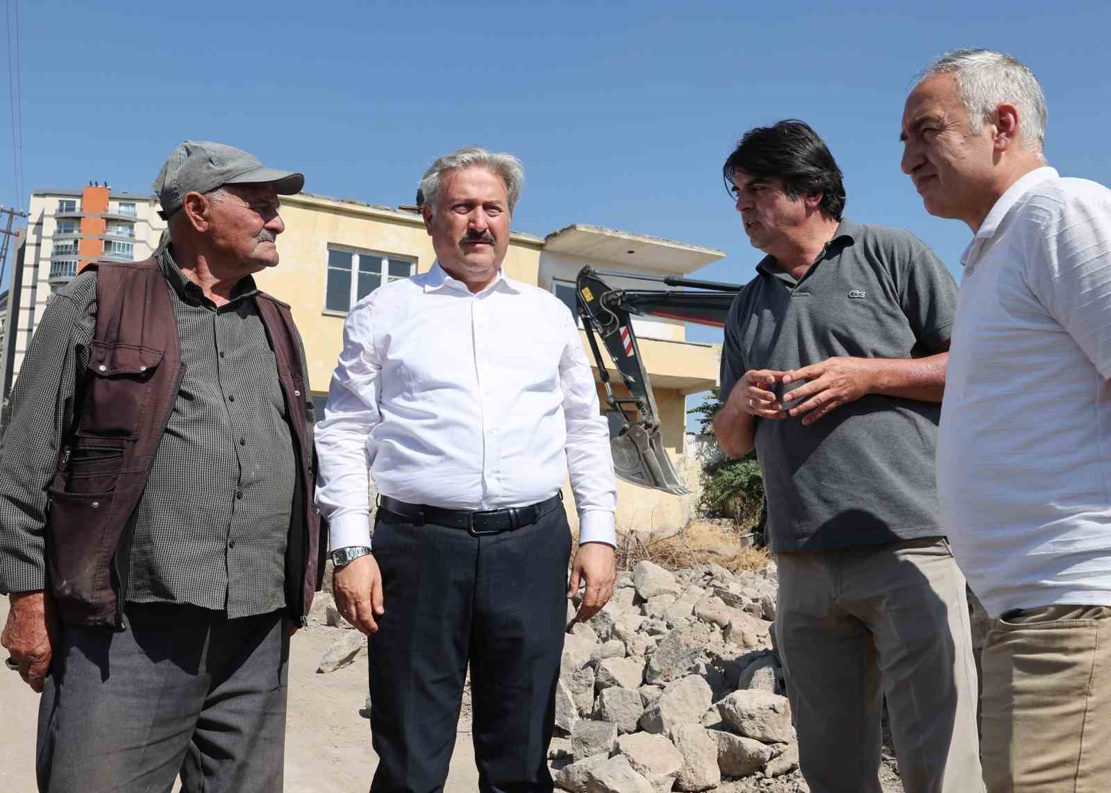 Melikgazi’de kentsel dönüşüm çalışmaları devam ediyor