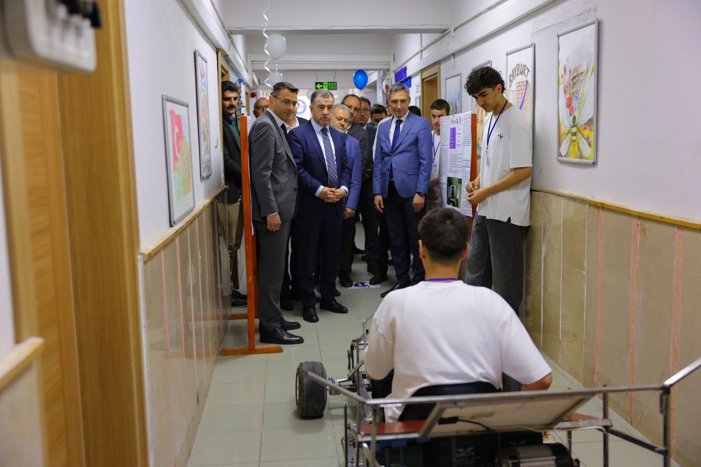 Bayburt BİLSEM &ouml;ğrencilerinden bilim fuarı