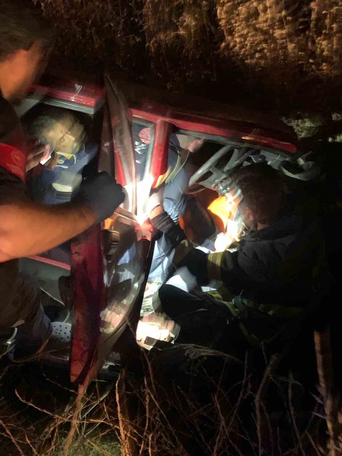 Mardin’de iki otomobilin çarpıştığı kazada 1 kişi öldü, 4 kişi yaralandı