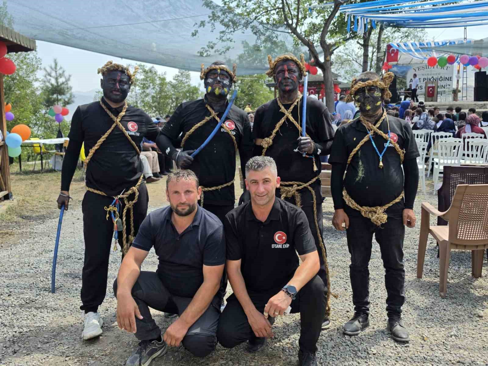 İspir Yeşilyurt&rsquo;ta binlerce kişi aile pikniğinde buluştu: Geleneksel şenlikte coşku zirvede