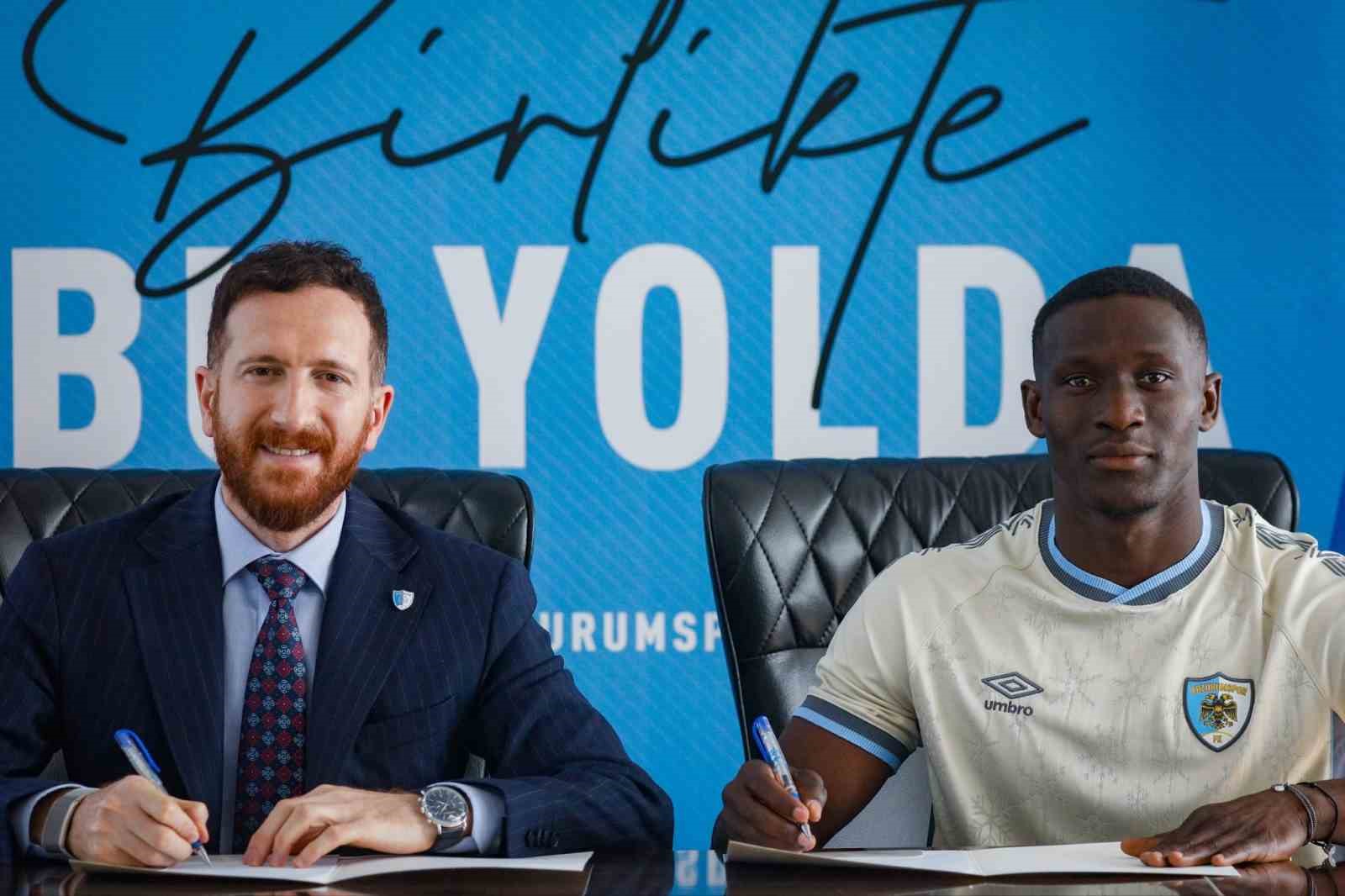Erzurumspor FK, Diabate&rsquo;yi kadrosuna kattı
