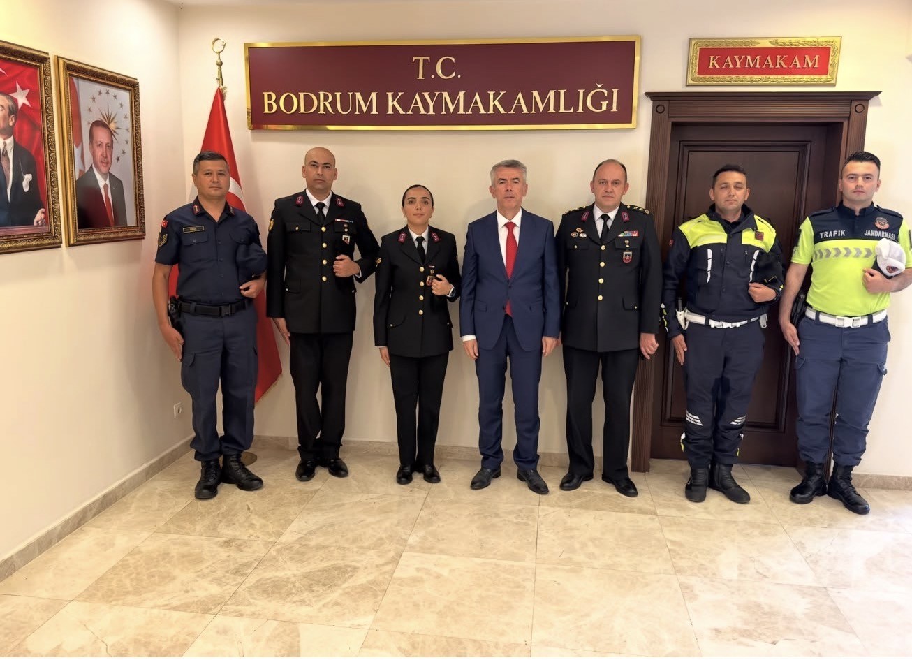 Jandarma Teşkilatı’nın 187. yılında Kaymakam Sırmalı’dan anlamlı kabul