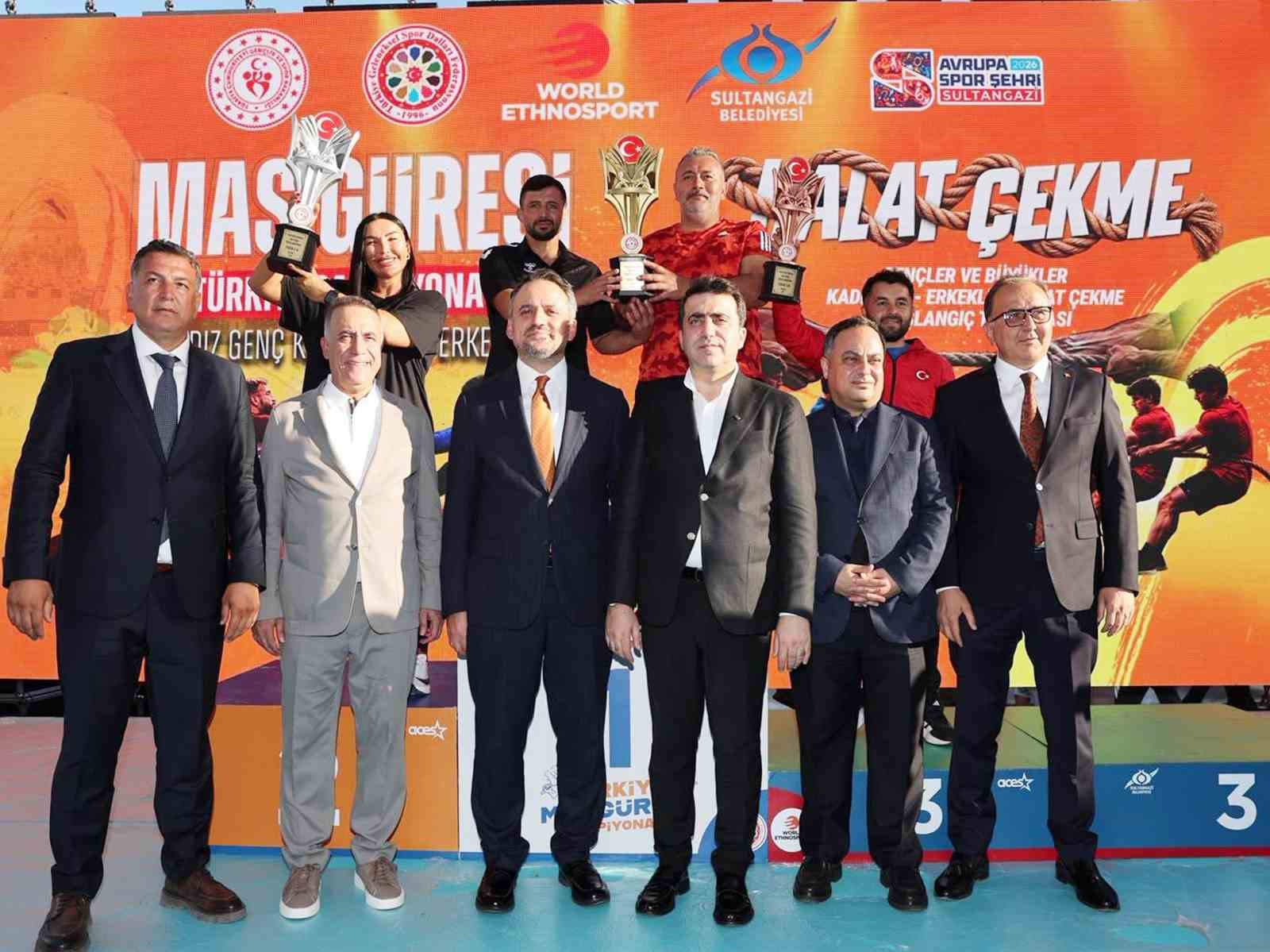 Samsun’un mas güreşi başarısı