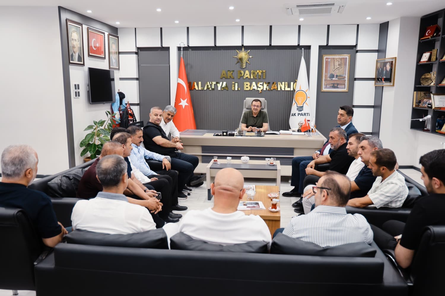 MTSO Başkan Adayı Boyraz&rsquo;dan AK Parti İl Başkanı Bakan&rsquo;a ziyaret