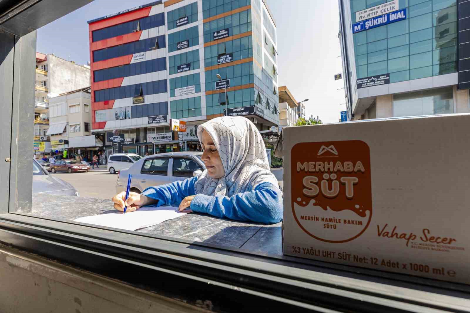 Mersin’de anne adaylarına hamilelik boyunca süt desteği