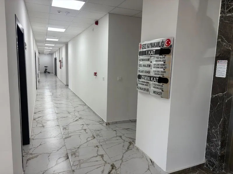Gerze&rsquo;de yeni kaymakamlık hizmet binası a&ccedil;ıldı