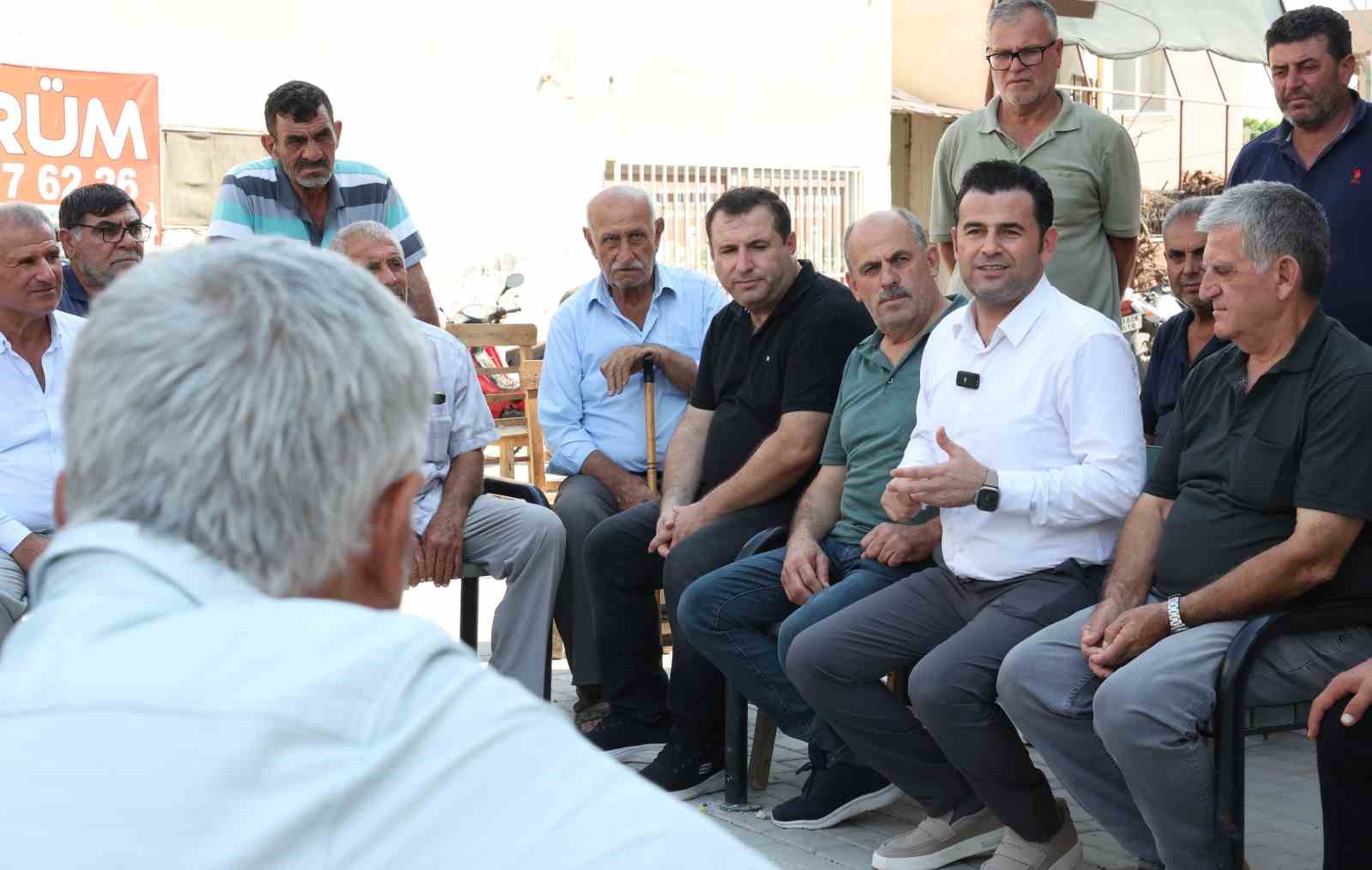 Beşik&ccedil;i, Adanalıoğlu&rsquo;nda muhtar ve vatandaşların taleplerini dinledi