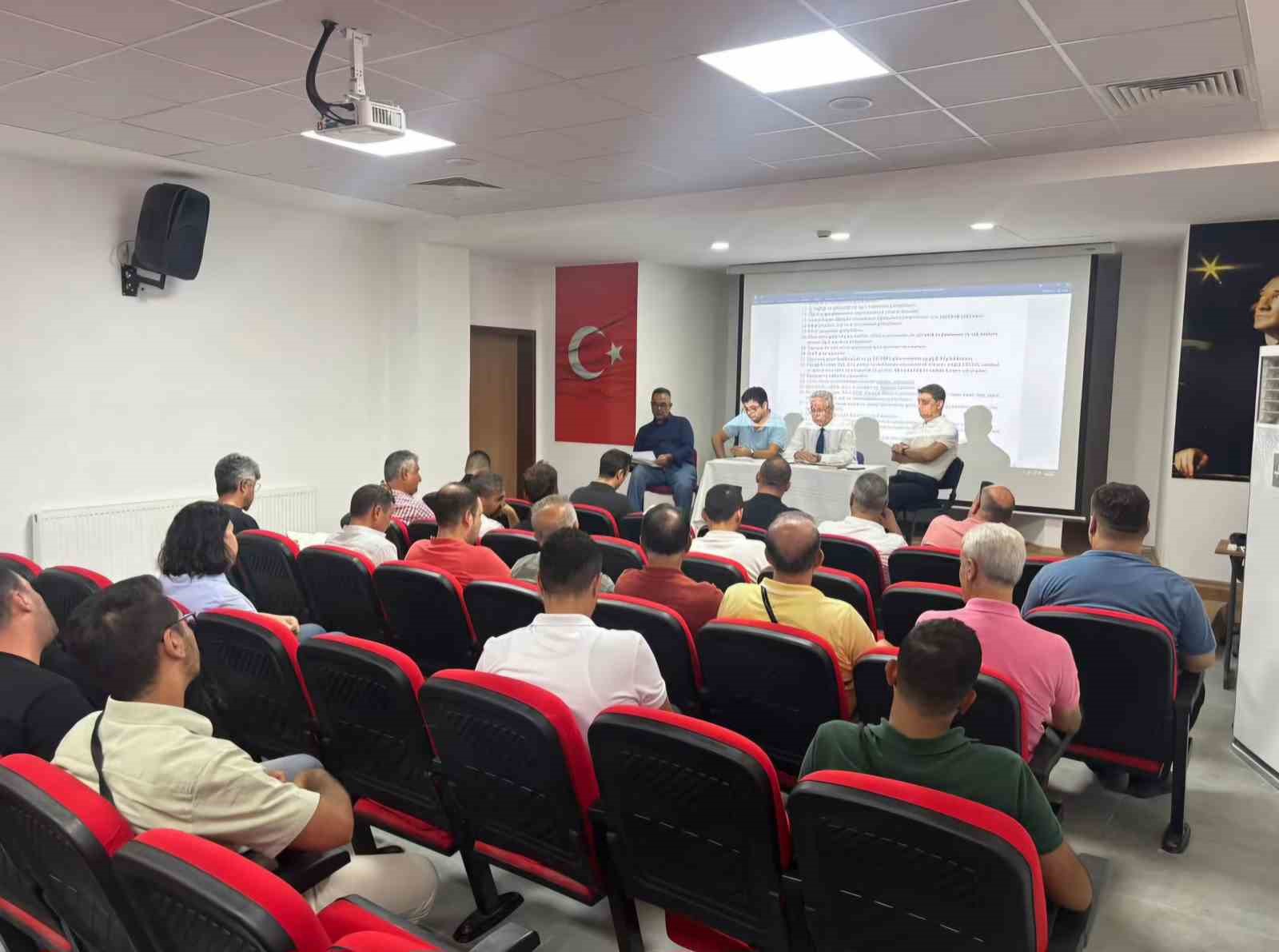K&ouml;şk&rsquo;te okul m&uuml;d&uuml;rleri yeni eğitim yılı i&ccedil;in toplandı