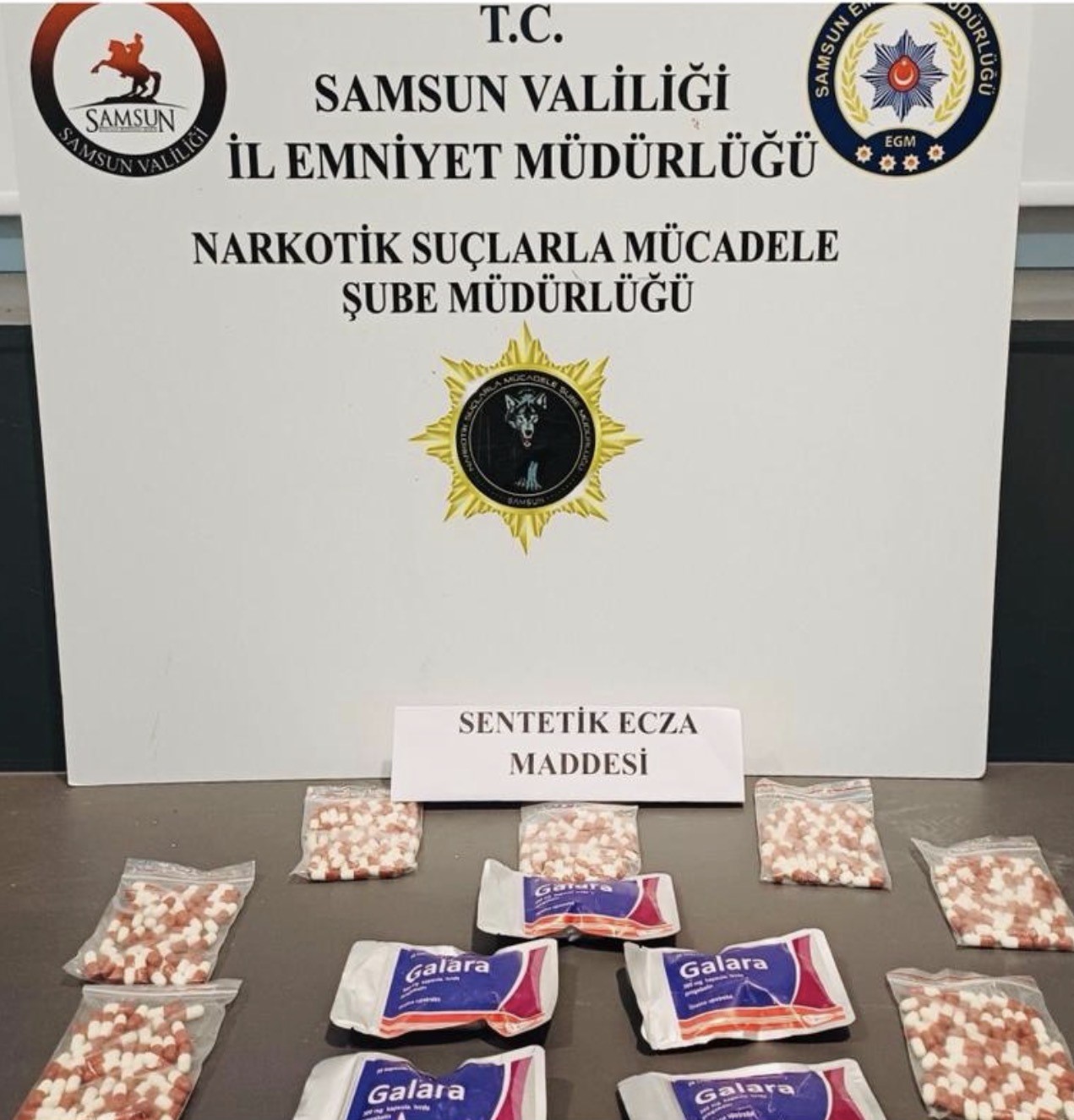 Samsun’da 4 ilçede uyuşturucu operasyonu: 10 şüpheli yakalandı