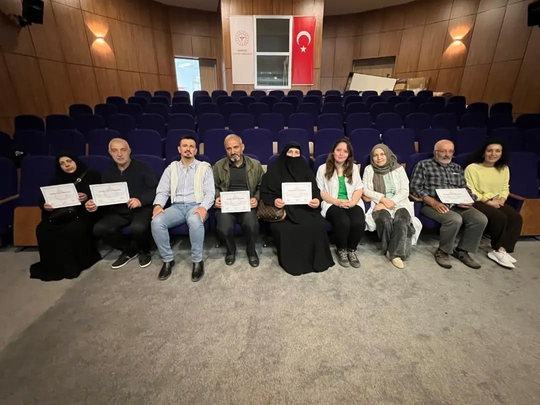 Bayburt’ta hastalar ve yakınları diyabet okulunda eğitim aldı