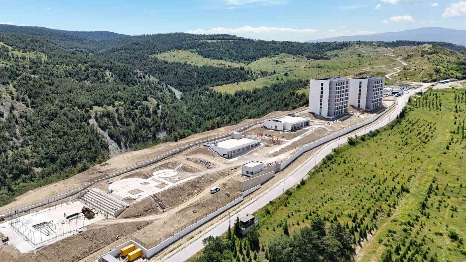 Karabük’te 419 kişilik öğrenci yurdunda çalışmalarda sona yaklaşıldı