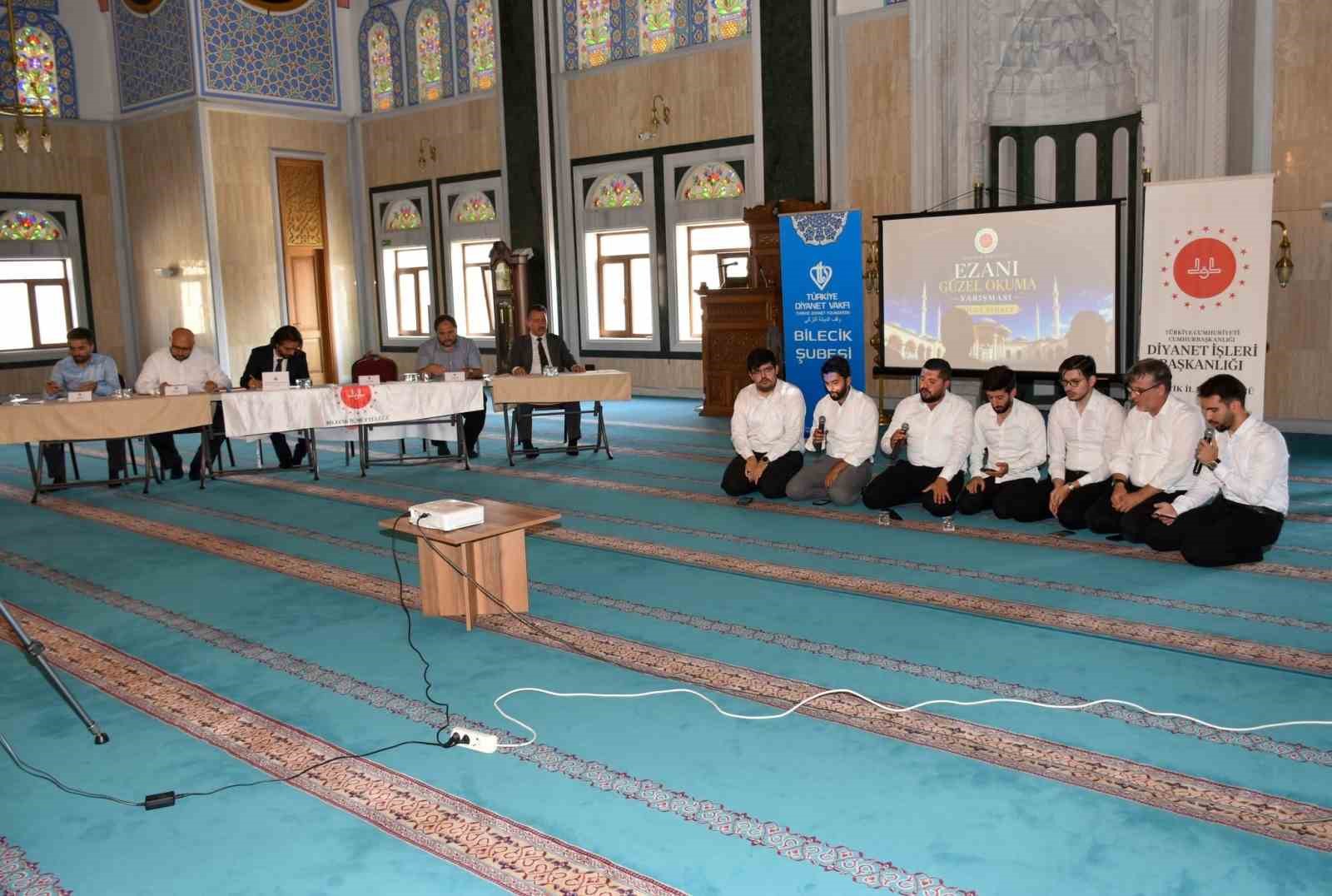 Bilecik&rsquo;te &lsquo;Ezanı G&uuml;zel Okuma Yarışması&rsquo;nın b&ouml;lge finali ger&ccedil;ekleştirildi