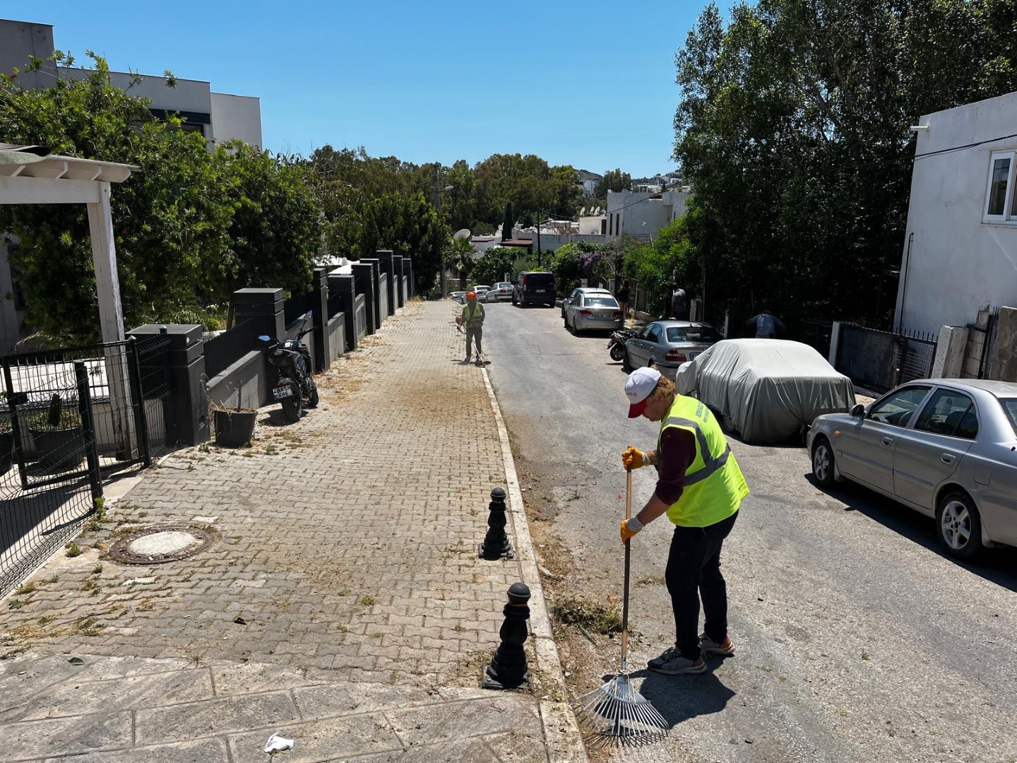 Bodrum’da ot temizliği çalışmaları tüm hızıyla devam ediyor