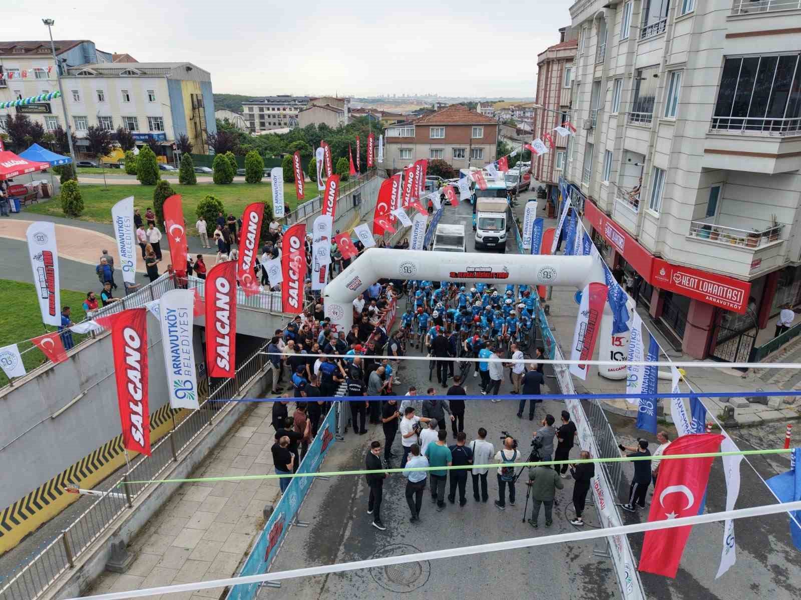 10’uncu Ömer Halisdemir Bisiklet Turu Arnavutköy’den başladı