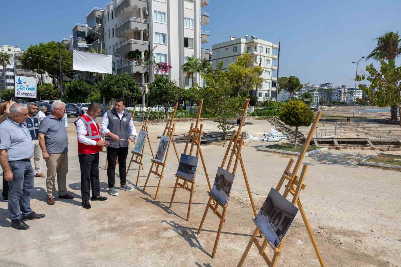 Mezitli’de sahil halk için yeniden düzenleniyor