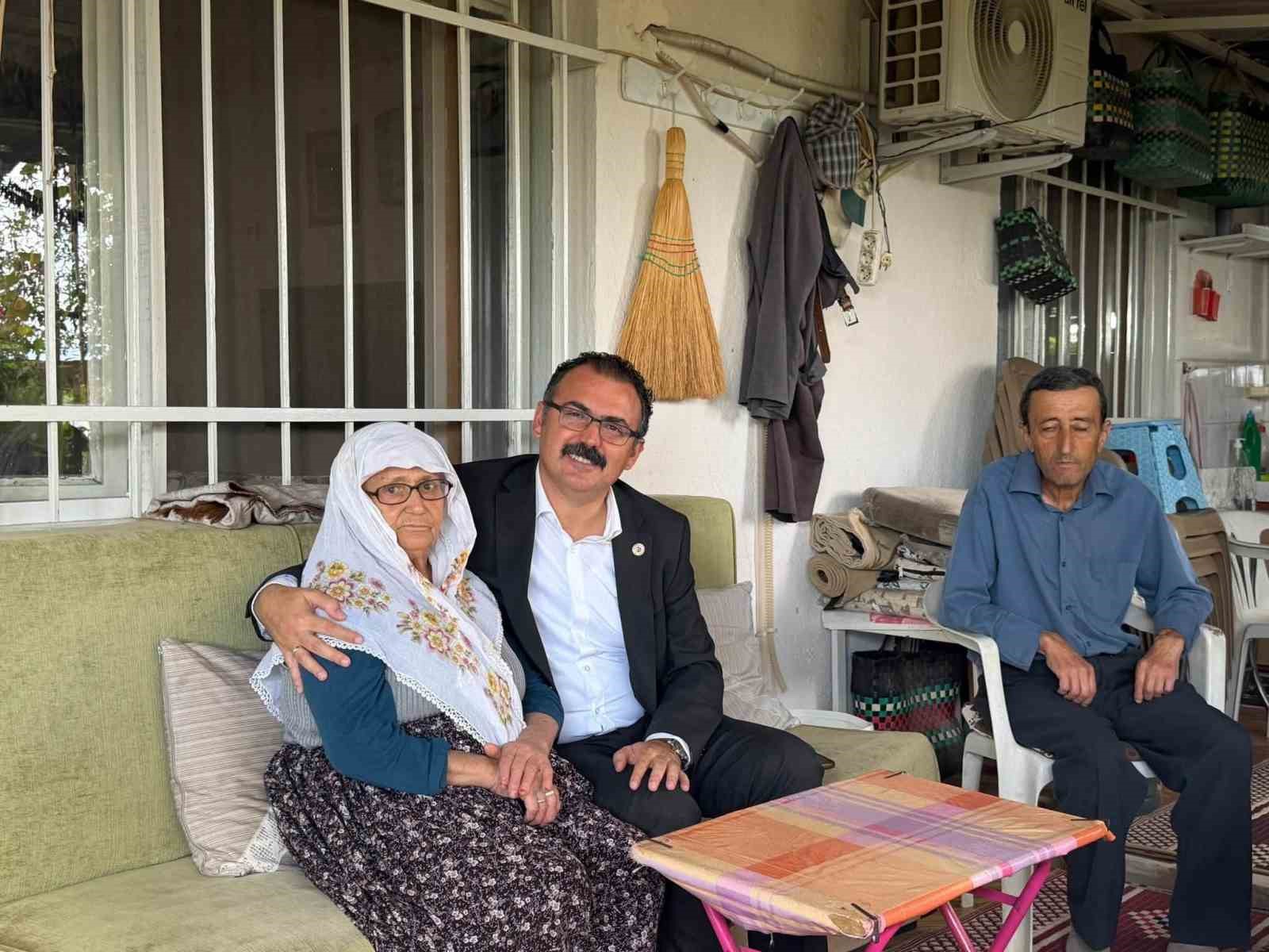 Sultanhisar’da vatandaşlarla hane buluşmaları devam ediyor
