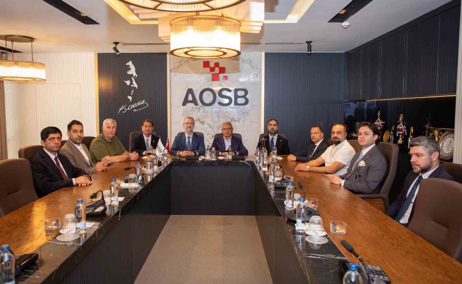 AOSB Yönetimi, Ukrayna heyetiyle işbirliği ve yatırımı görüştü