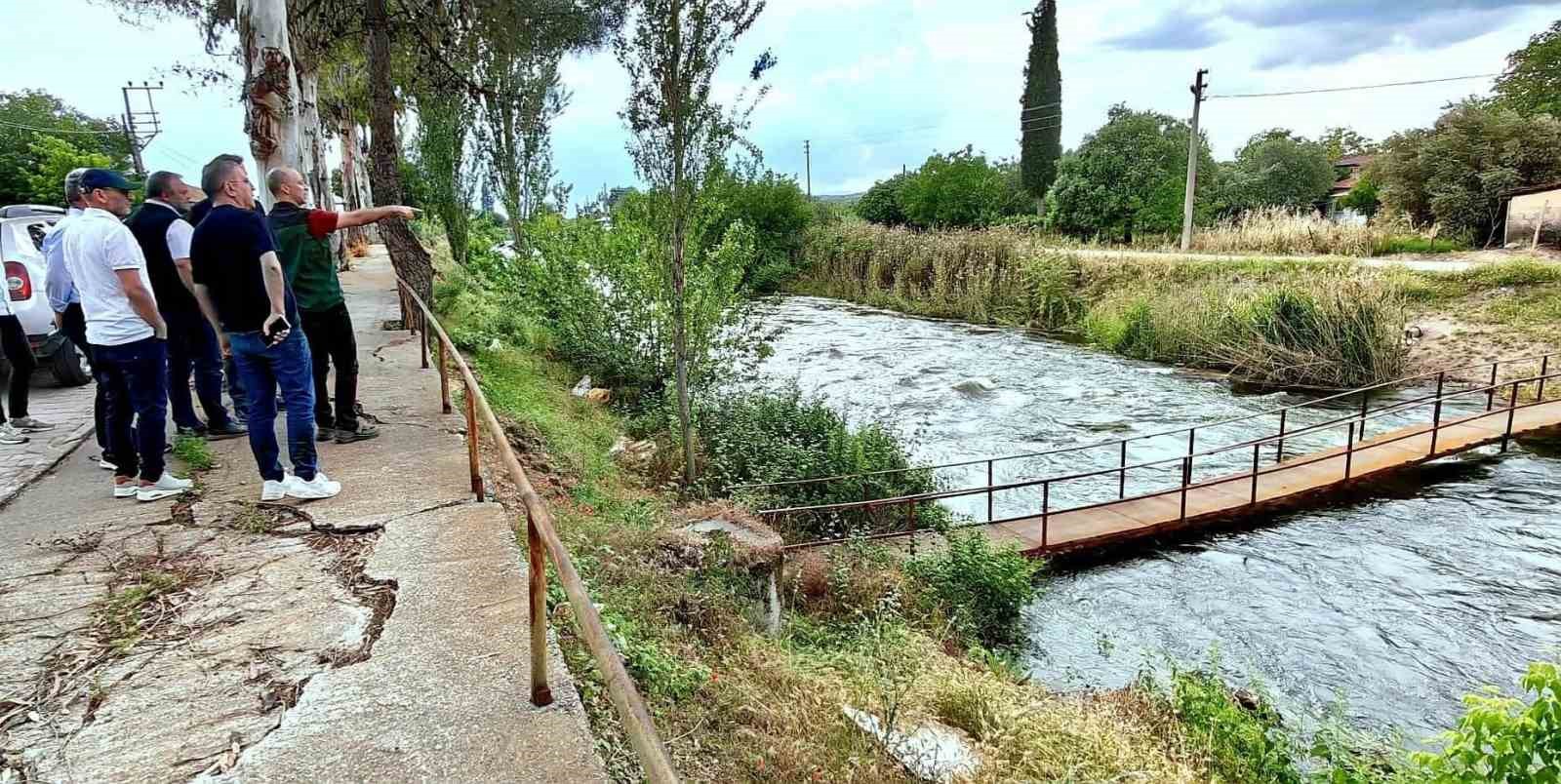 Manisa’da barajlar doldu, kapaklar açıldı