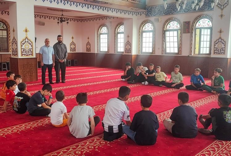 Bilecik&rsquo;te Yaz Kur&rsquo;an Kursu &ouml;ğrencilerine değerler eğitimi