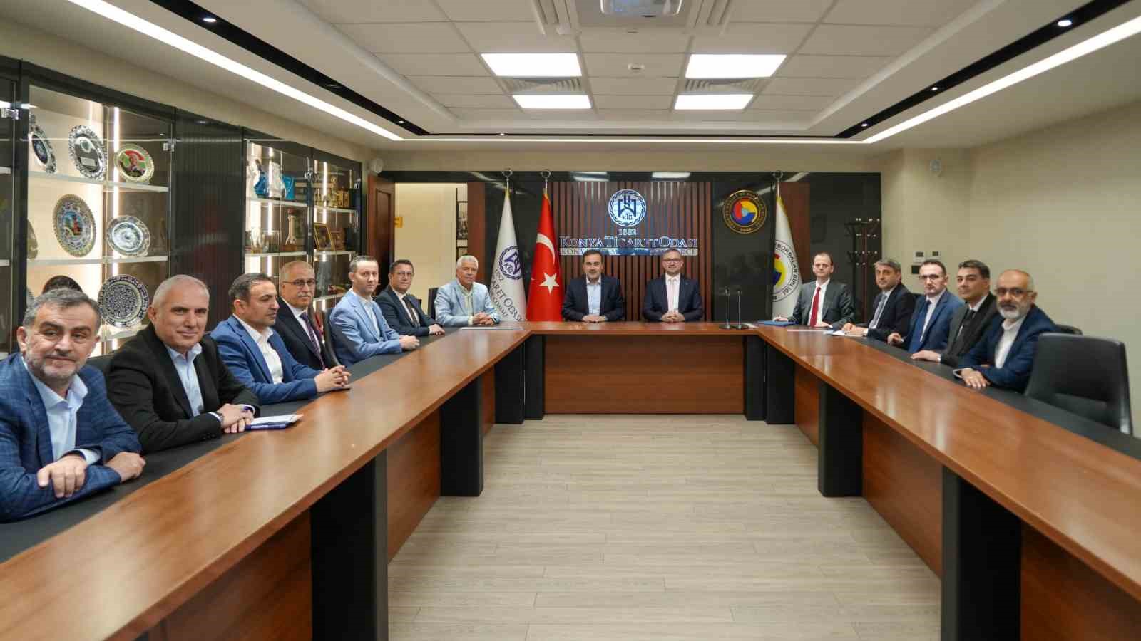 Merkez Bankası Başkanı Karahan KTO&rsquo;yu ziyaret etti