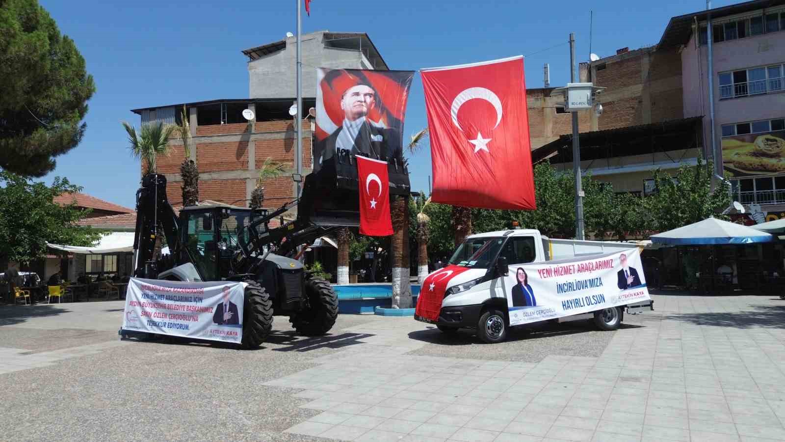 İncirliova’da yeni araçlar tanıtıldı