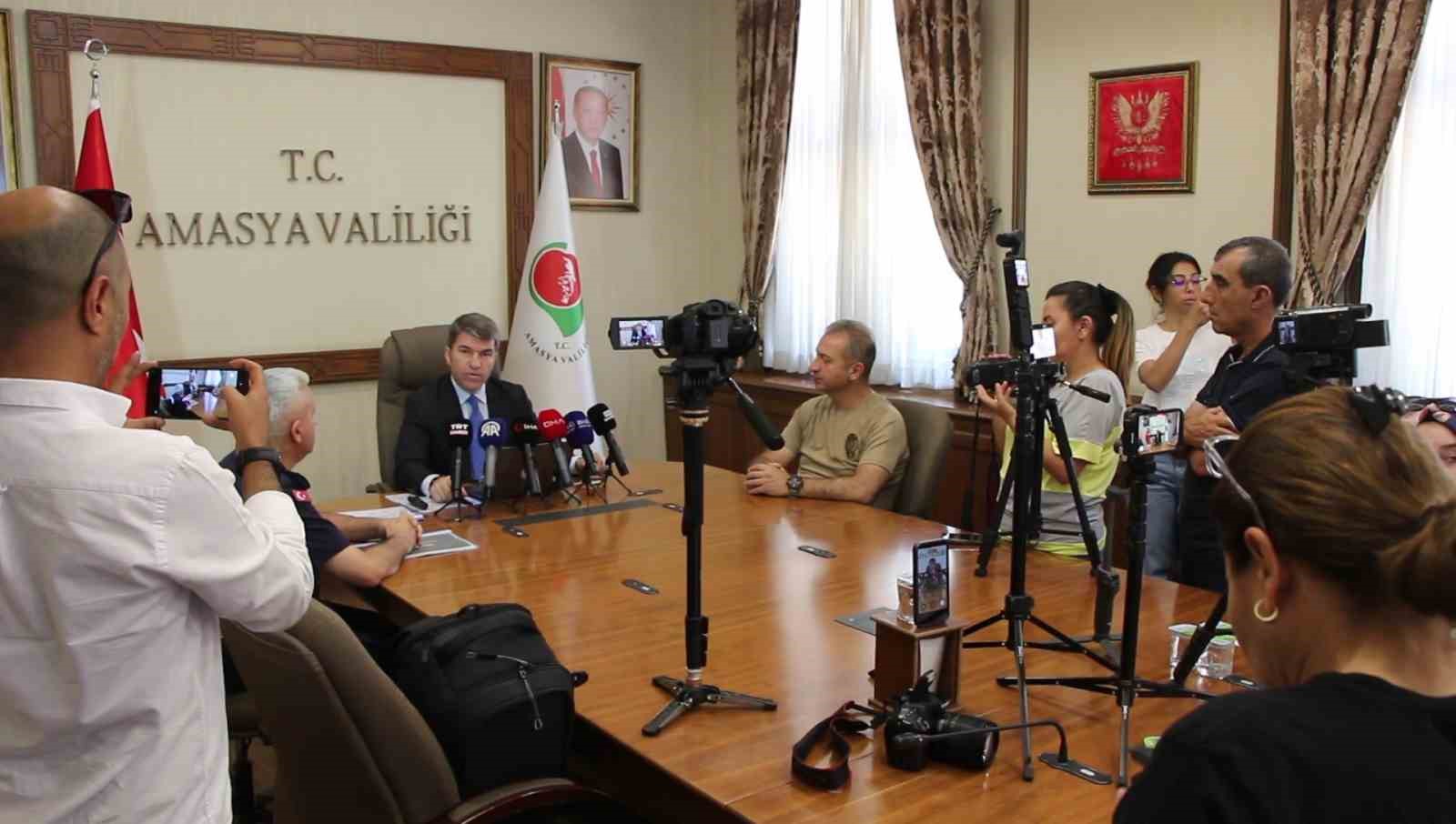 Vali Bakan verileri açıkladı: Huzur şehri Amasya’da asayiş olayları azaldı