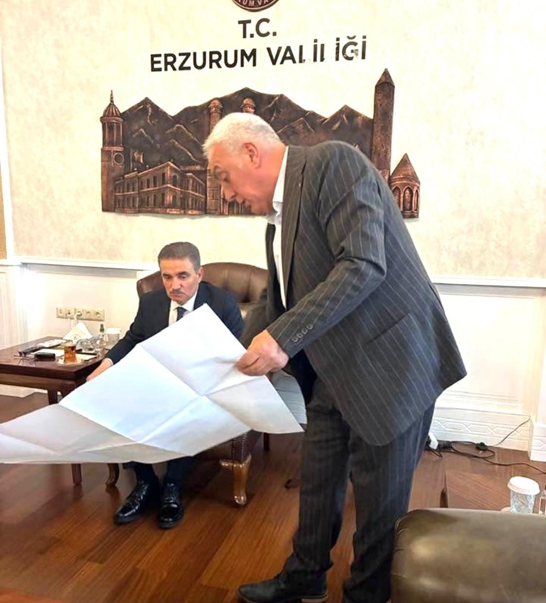 Akdağ Sanayi Yapı Kooperatifi’nden Vali Aydın Baruş’a ziyaret