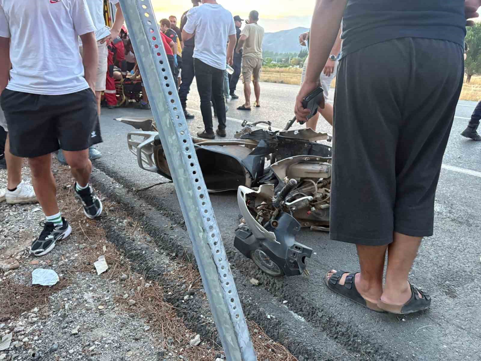 Marmaris-Datça yolunda kaza: 1 yaralı