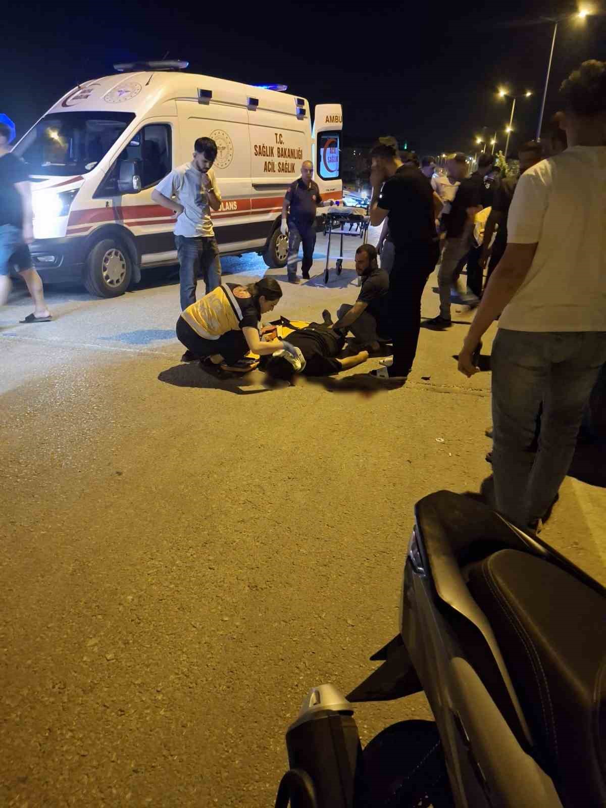 Nizip&rsquo;te iki motosiklet &ccedil;arpıştı: 4 yaralı