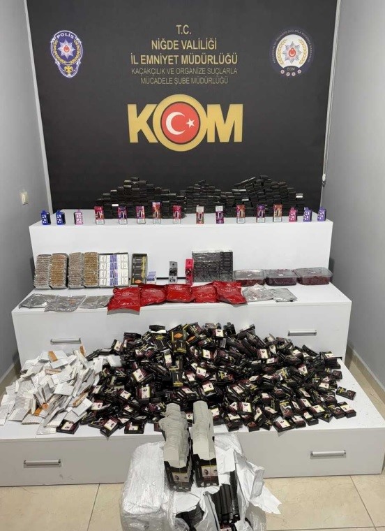 Niğde’de kaçakçılık operasyonu: 20 şüpheliye işlem yapıldı