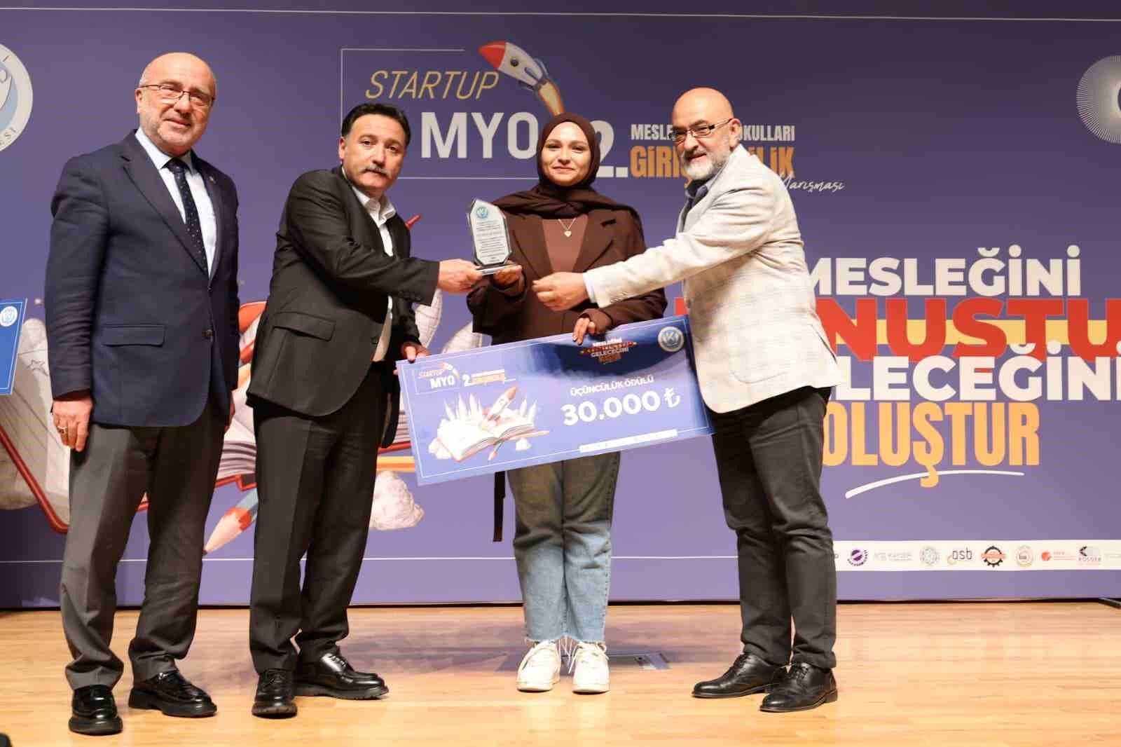 KAYÜ’de StartUpMYO 2026 Proje Yarışması’nın finali gerçekleştirildi