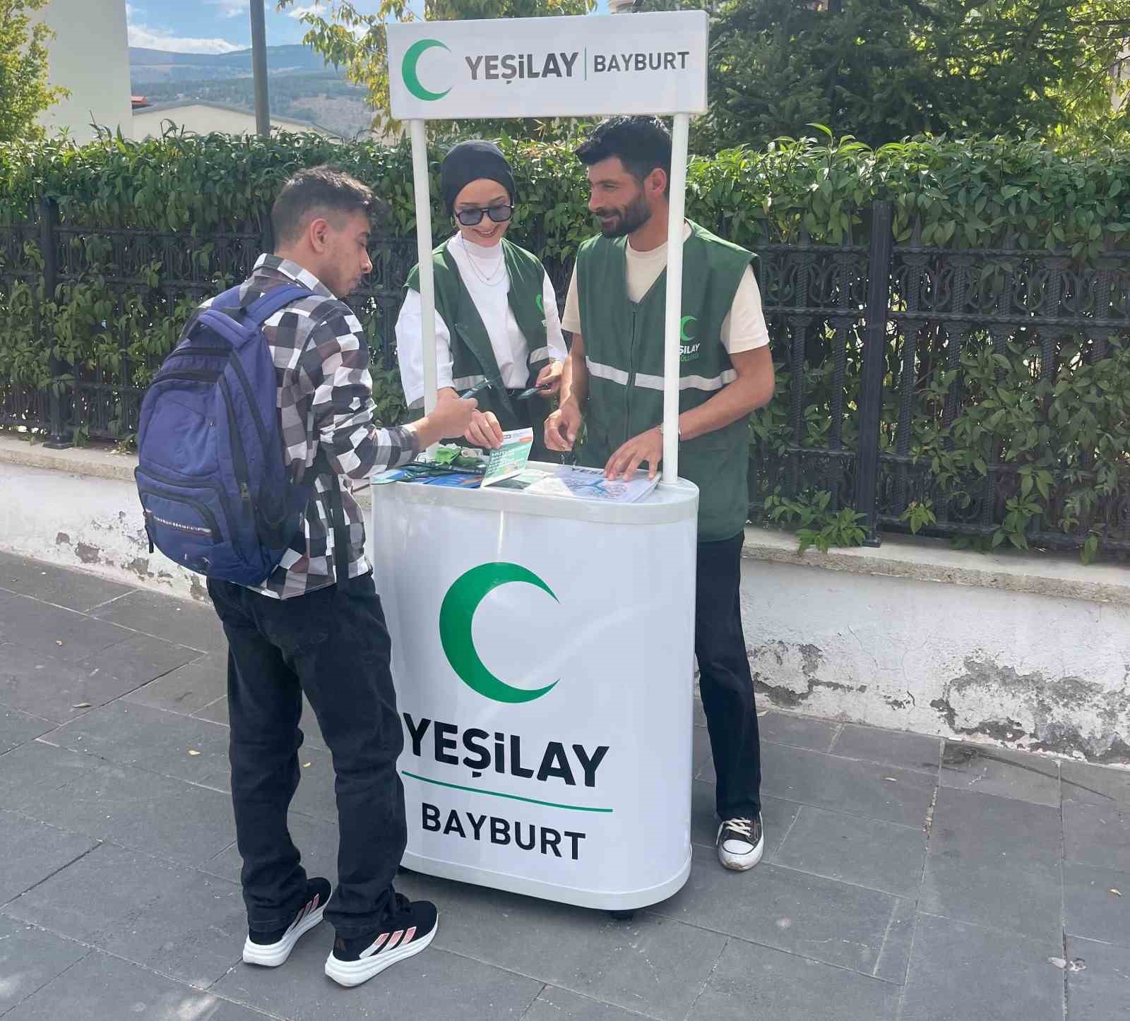 Bayburt’ta üniversite öğrencilerine yönelik tanıtım ve bilgilendirme yapıldı