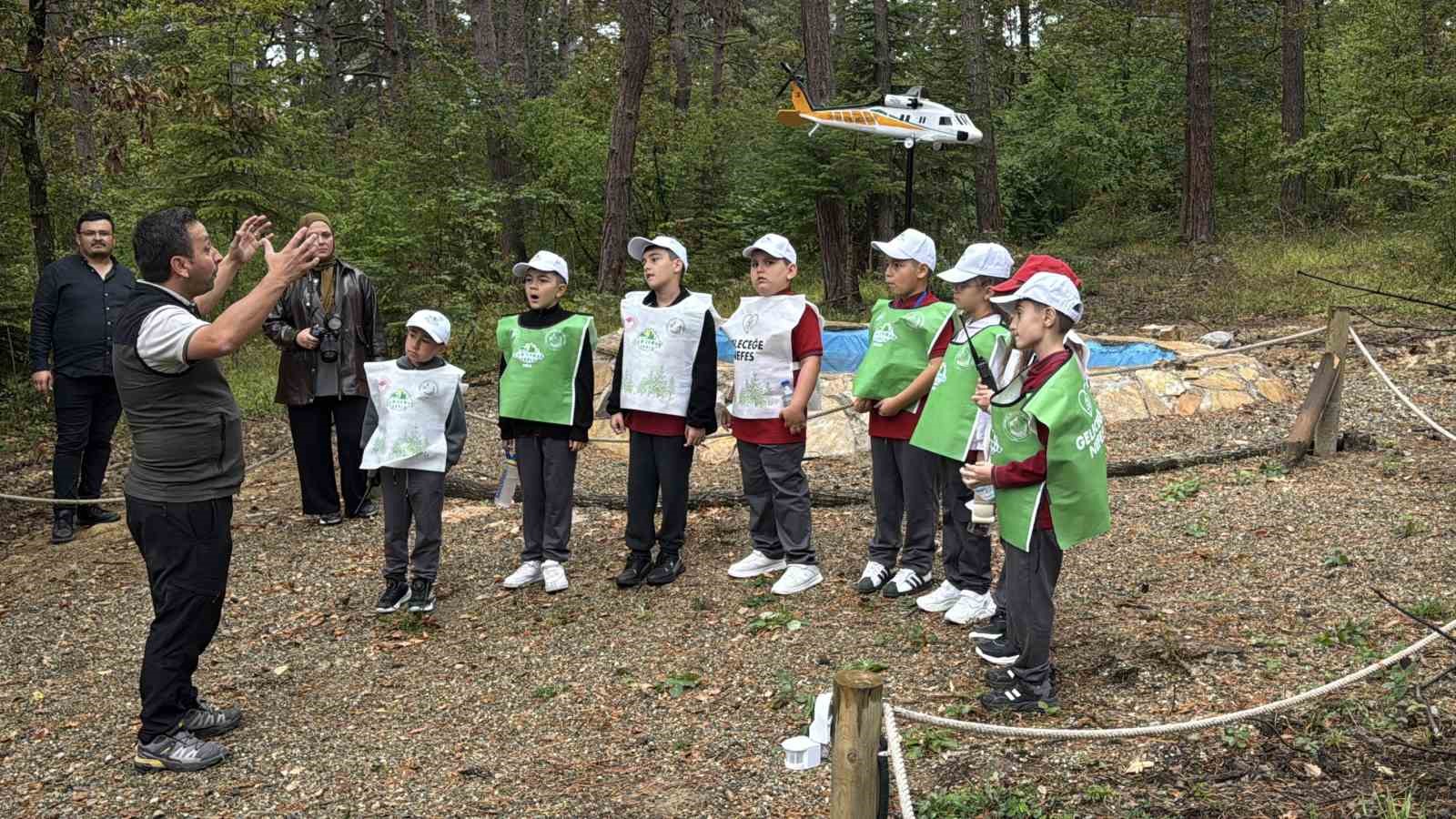 Türkiye’de bir ilk: Bolu’da "Orman Okulu" eğitime açıldı