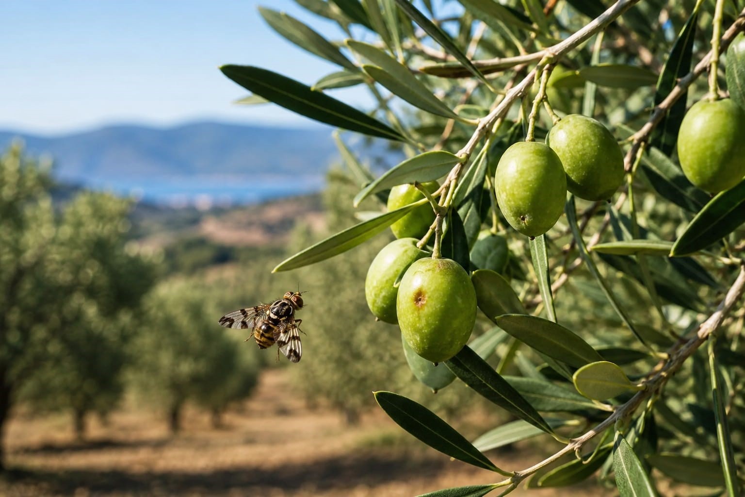 Erdek’te zeytin üreticilerine zeytin sineği uyarısı